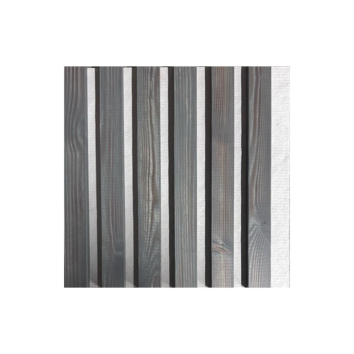 Natūralaus medžio sienų panelė 2700 x 300mm (Tamsiai pilkas-Pilkas) Natūralaus medžio sienų panelė 2700 x 300mm (Tamsiai pilkas-Pilkas)